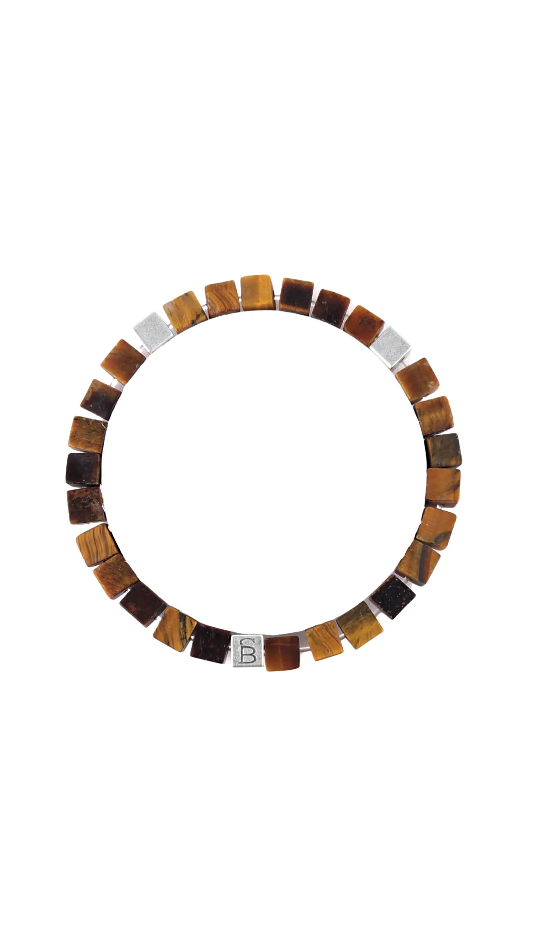 Steel & Barnett Memphis Matte Tiger Stone Bracelet