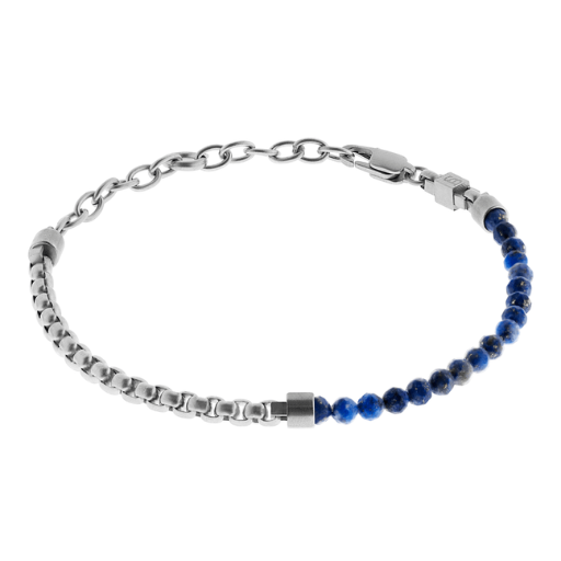 Steel & Barnett Strato Silver & Lapis Lazuli Bracelet