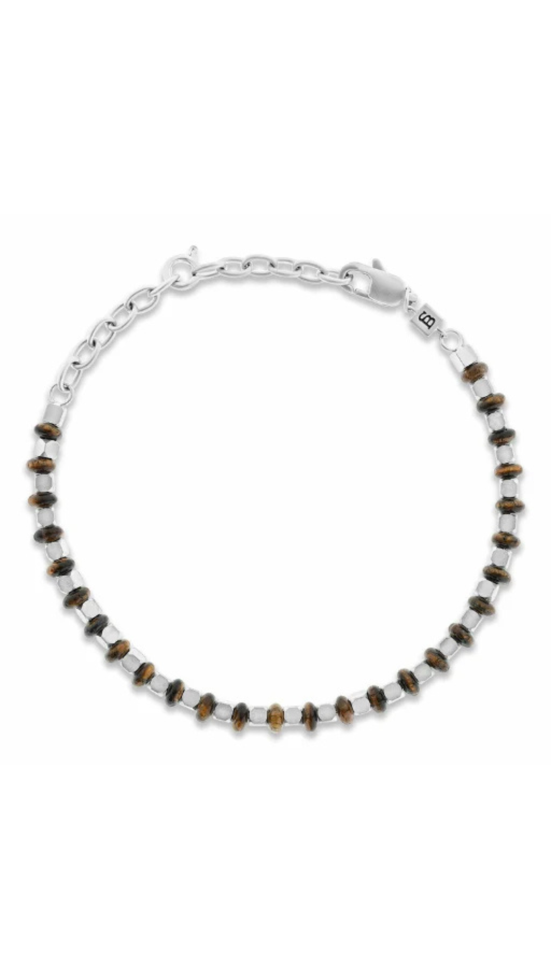 Steel & Barnett Stones Vertex Bronzite Bracelet