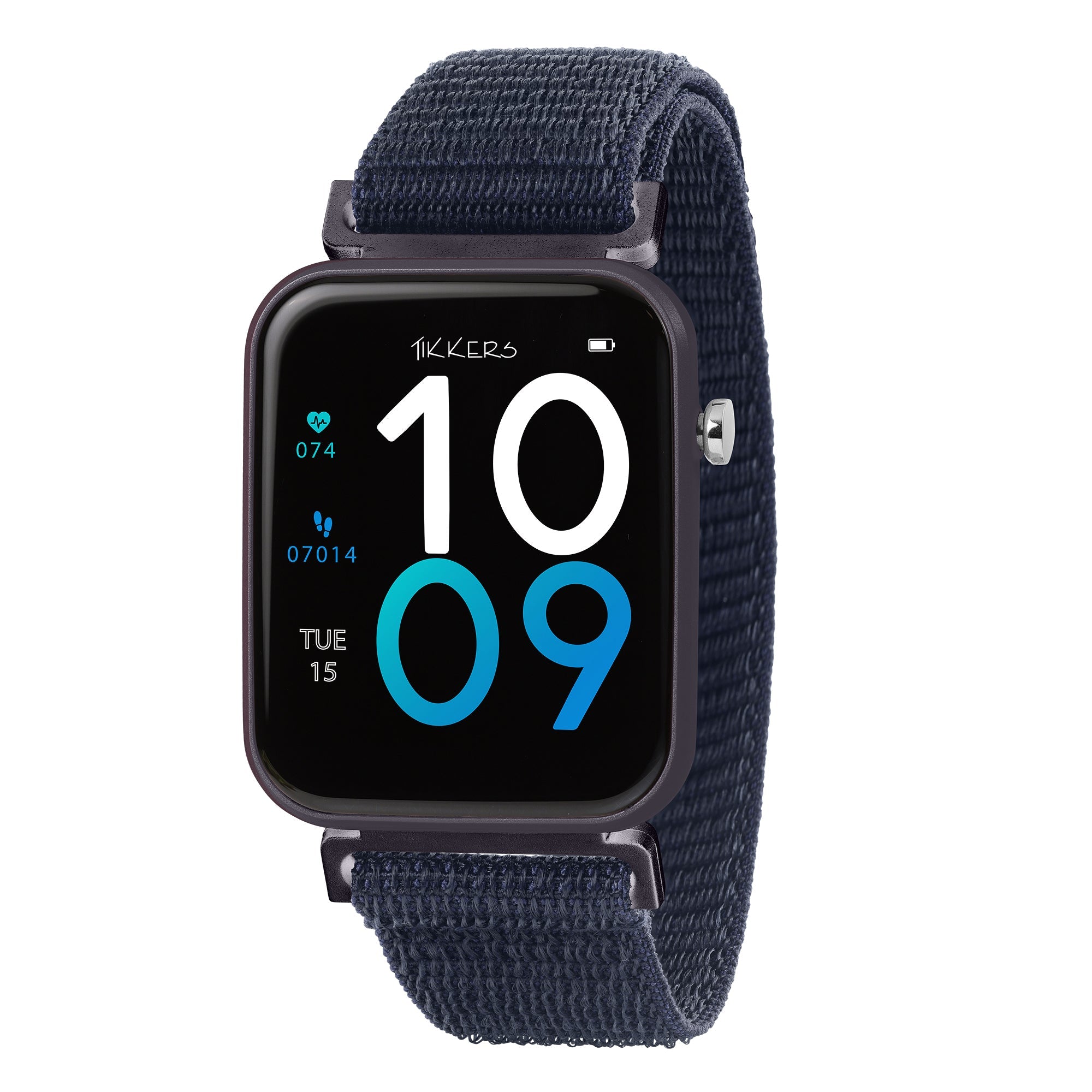 Tikkers Series 13 Navy Velcro Strap Smart Watch