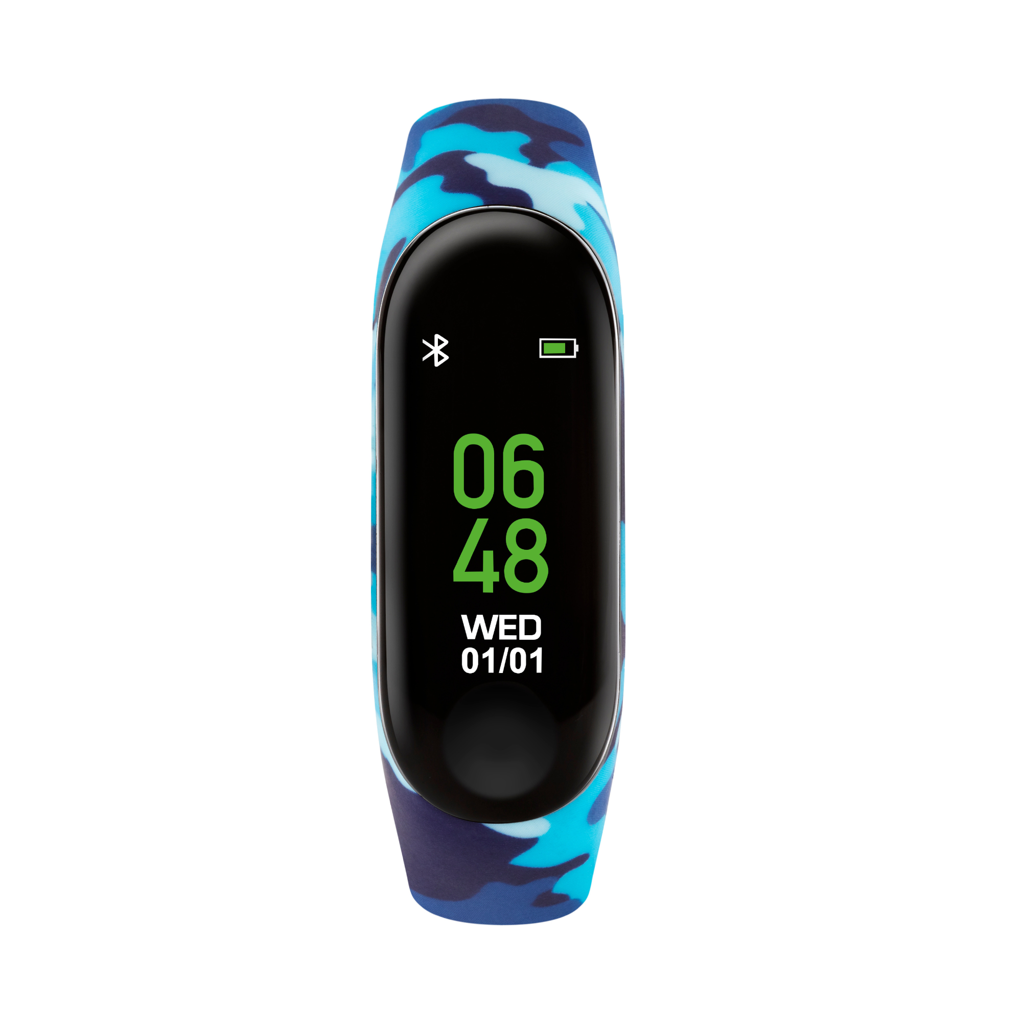 Tikkers Activity Tracker Blue Camo