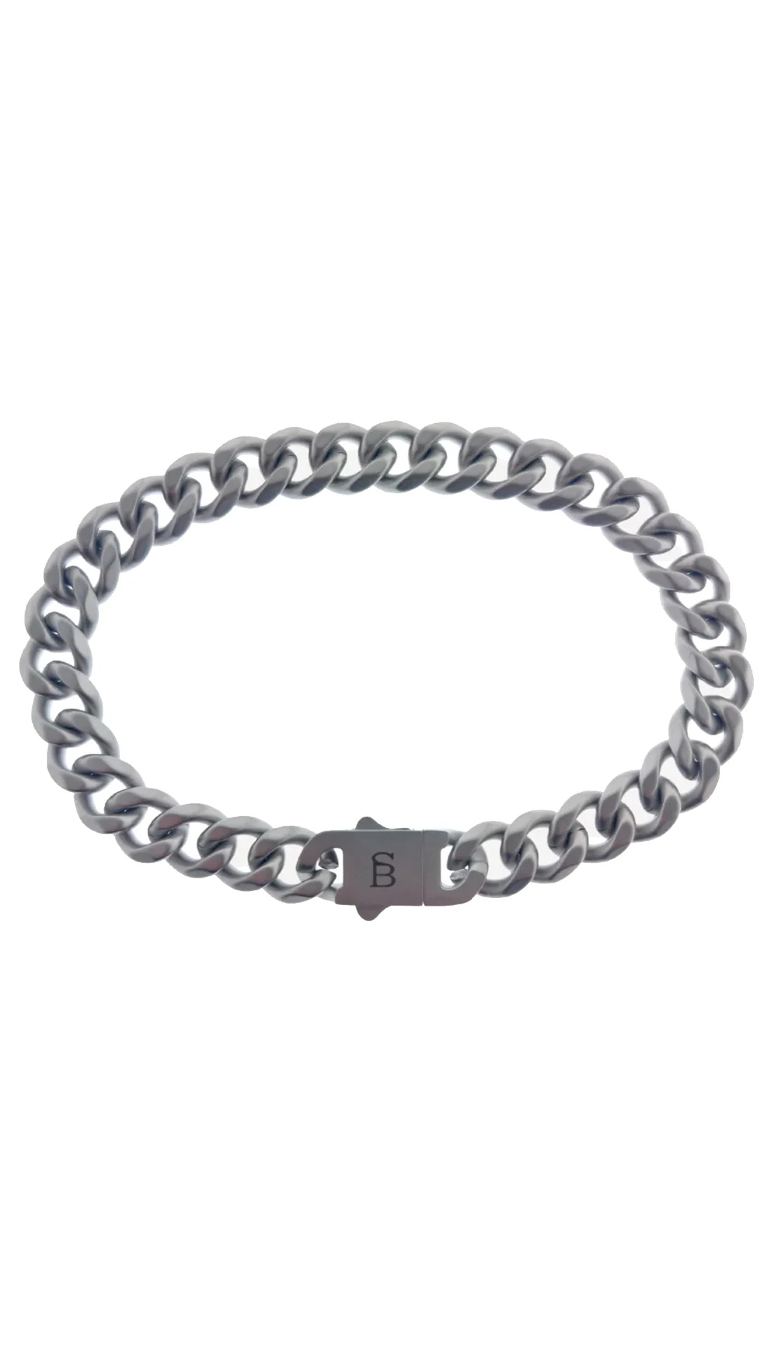 Steel & Barnett Valence Matte Silver Bracelet
