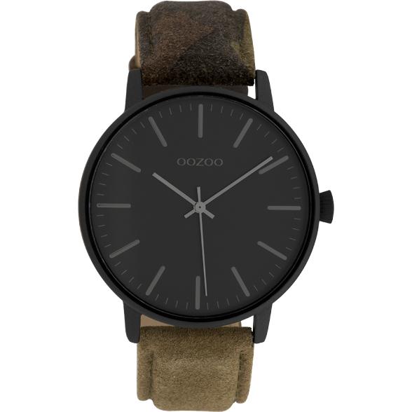 Oozoo Watch C10043 / 42mm / Dark Army / Black