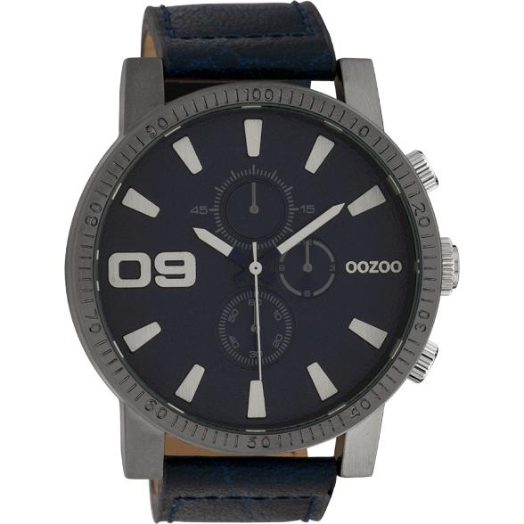 Oozoo Watch C10065 / 50mm / Jeans / Blue