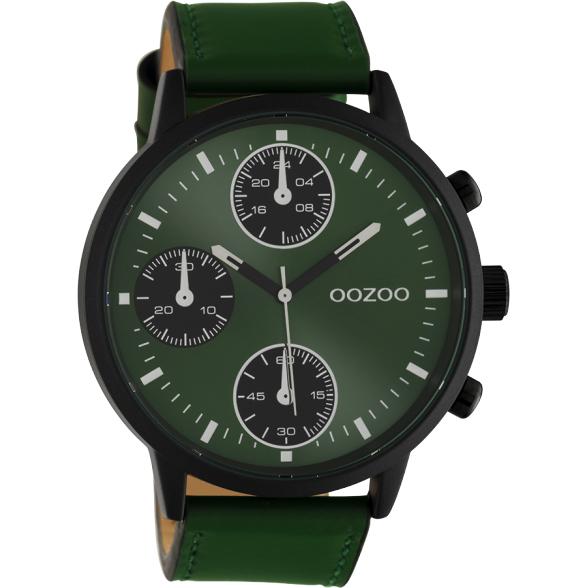 Oozoo Watch C10667 / 50mm / Dark Green