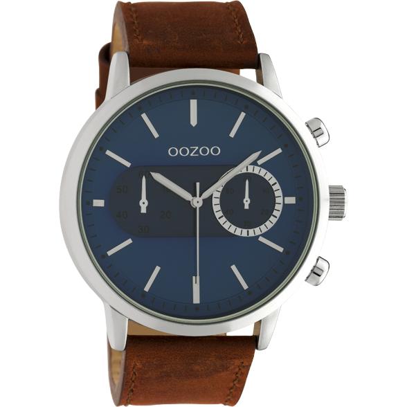 Oozoo Watch C10670 / 50mm / Brown / Blue