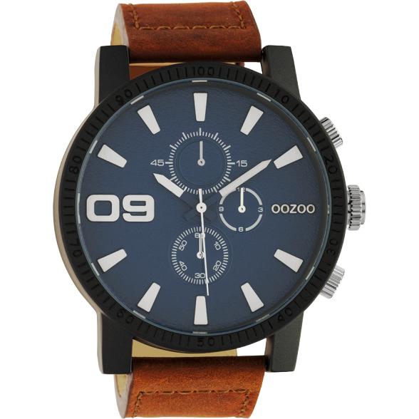Oozoo Watch C10672 / 50mm / Brown / Blue