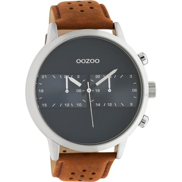 Oozoo Watch C10673 / 50mm / Brown / Dark Blue