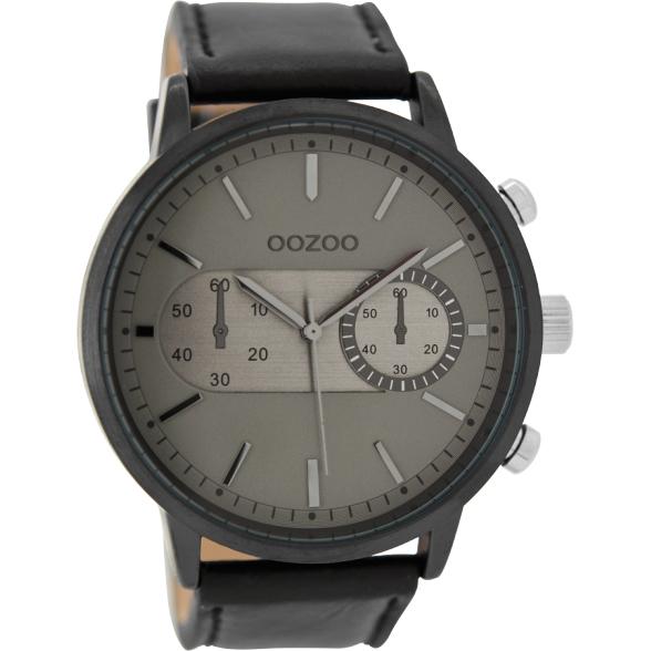 Oozoo Watch C9058 / 50mm / Black / Grey